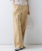 【23区/NIJYUSANKU】の【GOLD LABEL】チノ カーブワイドパンツ ベージュ系|ID: prp329100004668448 ipo3291000000033758389