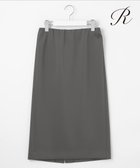 【23区/NIJYUSANKU】の【R(アール)】スキューバジャージー スカート スレートグレー系|ID: prp329100004668460 ipo3291000000033758423