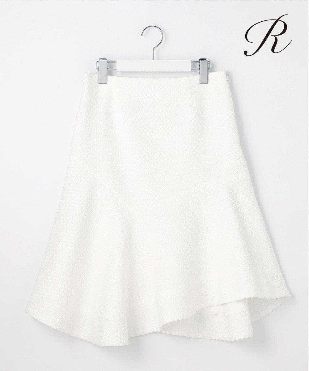 【23区/NIJYUSANKU】の【R(アール)】ジャカード スカート インテリア・キッズ・メンズ・レディースファッション・服の通販 founy(ファニー) 　ファッション　Fashion　レディースファッション　Fashion for Women　スカート　Skirts　エレガント 上品　Elegant　春　Spring　カッティング　Cutting Detail　ジャカード／ジャガード　Jacquard, Woven Pattern　セットアップ　Set-Up, Coordinated Outfit　人気　Popular, Best Seller　フレア　Flare, Flared　S/S・春夏　SS, Spring/Summer, Warm Season　おすすめ　Recommended / Our Picks　夏　Summer　2025年　2025　2025春夏・S/S　Spring/Summer 2025 SS25　ホワイト系|ID: prp329100004668464 ipo3291000000033758436