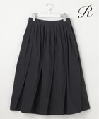 【23区/NIJYUSANKU】の【R(アール)】ナイロンタフタワッシャー スカート ブラック系|ID: prp329100004668467 ipo3291000000033758448