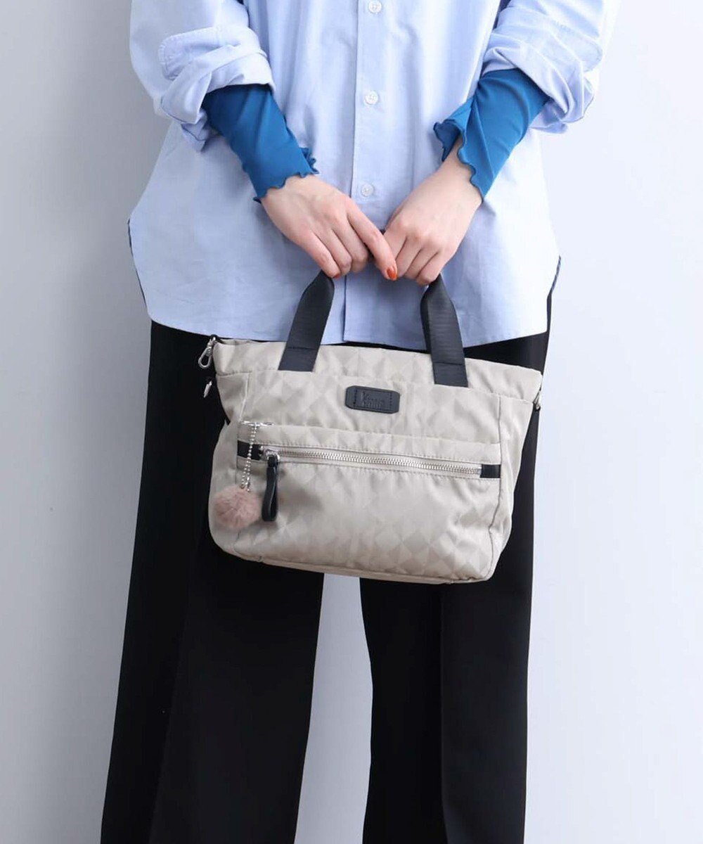 【エースバッグズアンドラゲッジ/ACE BAGS & LUGGAGE】のKanana project カナナモノグラム3rd ショルダーバッグ 11915 カナナプロジェクト インテリア・キッズ・メンズ・レディースファッション・服の通販 founy(ファニー) 　ファッション　Fashion　レディースファッション　Fashion for Women　コンパクト　Compact, Small Size　抗菌　Antibacterial, Bacteria-Resistant　軽量　Lightweight, Ultra Light　セットアップ　Set-Up, Coordinated Outfit　チャーム　Charm, Pendant　定番　Standard, Basic Item　フロント　Front, Front Design　ポケット　Pocket, Pocket Detail　リュック　Backpack, Rucksack　再入荷　Restock / Back in Stock　旅行　Travel　スーツケース キャリーケース　Suitcase / Carry Case　エレガント 上品　Elegant　ライトベージュ|ID: prp329100004668470 ipo3291000000033758459