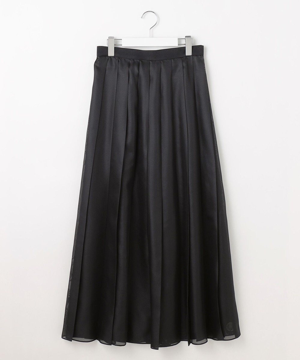 【自由区/JIYU-KU】の【Exclusive】シャイニープリーツ スカート インテリア・キッズ・メンズ・レディースファッション・服の通販 founy(ファニー) ファッション Fashion レディースファッション Fashion for Women スカート Skirts プリーツスカート / 上品フェミニンスタイル Pleated Skirts サテン Satin, Glossy Fabric トレンド Trend, Trending Now プリーツ Pleats, Pleated メッシュ Mesh, Net Fabric エレガント 上品 Elegant 夏 Summer 春 Spring S/S・春夏 SS, Spring/Summer, Warm Season ブラック|ID: prp329100004668477 ipo3291000000034295863