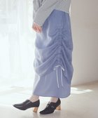 【アースミュージックアンドエコロジー/earth music&ecology】のシフォンドロストレイヤードスカート Blue|ID: prp329100004668488 ipo3291000000034244323