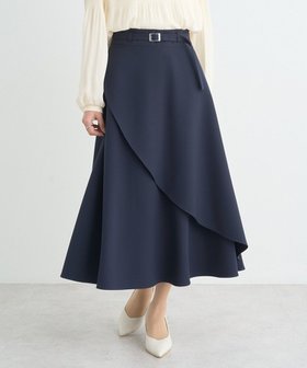 【アースミュージックアンドエコロジー/earth music&ecology】のベルト付きアシンメトリースカート 人気、トレンドファッション・服の通販 founy(ファニー) ファッション Fashion レディースファッション Fashion for Women スカート Skirts ベルト&ウエストマーク Belts & Waist Accessories アシンメトリー Asymmetrical Style ドレープ Drape, Draping Fabric フェミニン Feminine, Girly フレア Flare, Flared ポケット Pocket, Pocket Detail ラップ Wrap, Wrap Design 夏 Summer 春 Spring S/S・春夏 SS, Spring/Summer, Warm Season |ID:prp329100004668492
