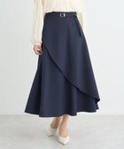 【アースミュージックアンドエコロジー/earth music&ecology】のベルト付きアシンメトリースカート 人気、トレンドファッション・服の通販 founy(ファニー) ファッション Fashion レディースファッション Fashion for Women スカート Skirts ベルト&ウエストマーク Belts & Waist Accessories アシンメトリー Asymmetrical Style ドレープ Drape, Draping Fabric フェミニン Feminine, Girly フレア Flare, Flared ポケット Pocket, Pocket Detail ラップ Wrap, Wrap Design 夏 Summer 春 Spring S/S・春夏 SS, Spring/Summer, Warm Season thumbnail Navy|ID: prp329100004668492 ipo3291000000033758543