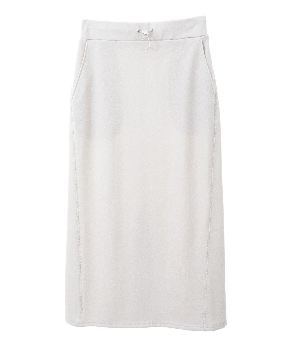 【グリーンパークス/Green Parks】のピグメントIラインスウェットスカート インテリア・キッズ・メンズ・レディースファッション・服の通販 founy(ファニー) 　ファッション　Fashion　レディースファッション　Fashion for Women　スカート　Skirts　おすすめ　Recommended / Our Picks　スリット　Slit, Slit Detail　セットアップ　Set-Up, Coordinated Outfit　フィット　Fit, Slim Fit　ポケット　Pocket, Pocket Detail　ロング　Long, Long-Length　夏　Summer　春　Spring　S/S・春夏　SS, Spring/Summer, Warm Season　Ecru|ID: prp329100004668493 ipo3291000000033758550