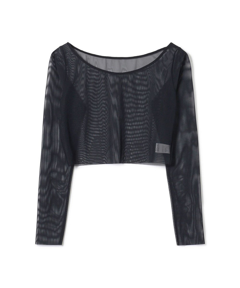 【チャコット/Chacott】のショートトップ 人気、トレンドファッション・服の通販 founy(ファニー) 　ファッション　Fashion　レディースファッション　Fashion for Women　トップス・カットソー　Cut & Sew Tops　ショート　Short, Short Length　チュール　Tulip, Tulip Motif　 other-1|ID: prp329100004668500 ipo3291000000033758574