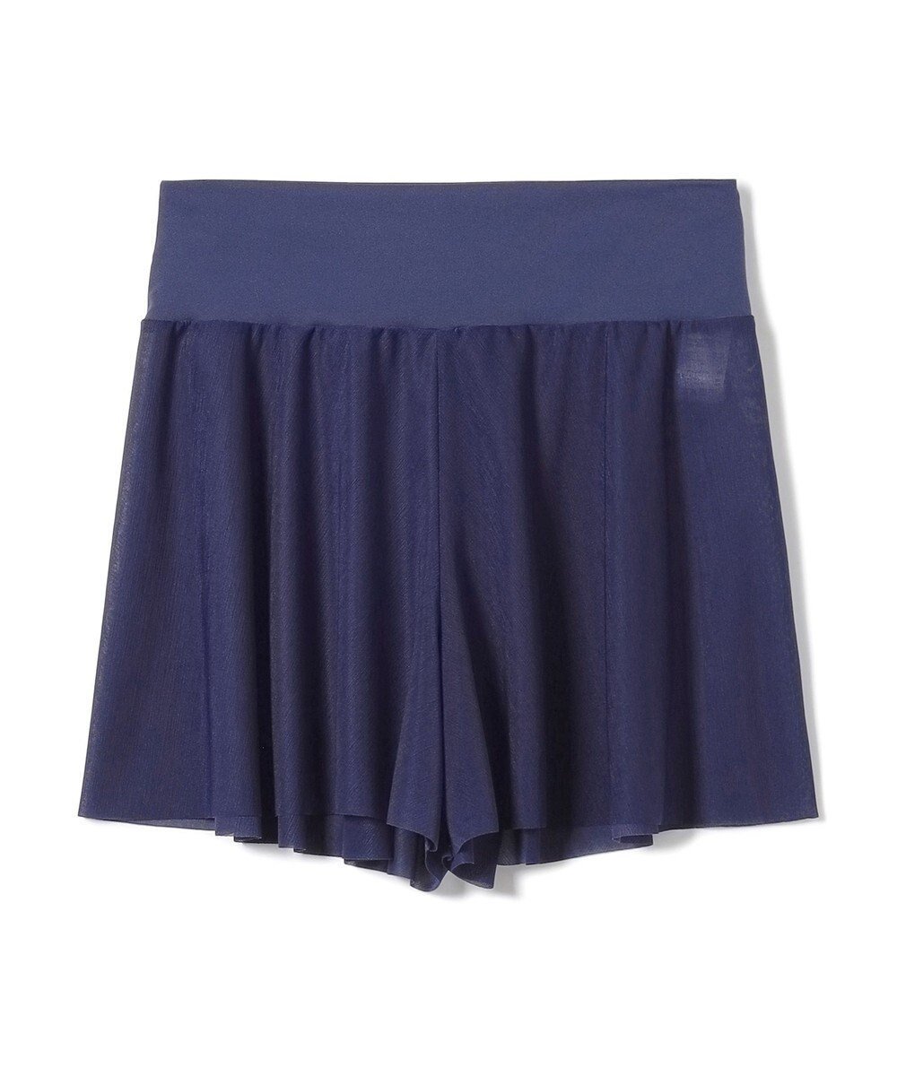 【チャコット/Chacott】のキュロットスカート インテリア・キッズ・メンズ・レディースファッション・服の通販 founy(ファニー) 　ファッション　Fashion　レディースファッション　Fashion for Women　スカート　Skirts　キュロットスカート　Culottes & Wide-Leg Shorts　コンパクト　Compact, Small Size　ヨーク　Yoke, Yoke Design　ネイビー|ID: prp329100004668508 ipo3291000000033758609