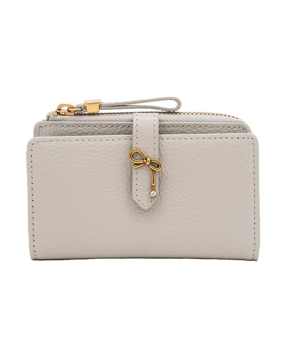 【ランバン オン ブルー/LANVIN en Bleu】のリュバン マルチキーケース インテリア・キッズ・メンズ・レディースファッション・服の通販 founy(ファニー) 　ファッション　Fashion　レディースファッション　Fashion for Women　ミニ財布・二つ折り財布　Wallets & Card Cases　アクセサリー　Fashion Accessories　コンパクト　Compact, Small Size　ビジュー　Bijou, Jewel-like Accent　モチーフ　Motif, Design Theme　ラウンド　Round, Round Neck　リボン　Ribbon, Bow　財布　Wallet, Purse　ベージュ|ID: prp329100004668536 ipo3291000000036303806