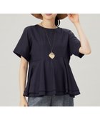 【自由区/JIYU-KU】の【洗える】ソフトリネンペプラム ブラウス 人気、トレンドファッション・服の通販 founy(ファニー) ファッション Fashion レディースファッション Fashion for Women トップス・カットソー Cut & Sew Tops シャツ・ブラウス・オフィスカジュアル Elegant Blouses & Button-Ups イレギュラー Irregular Design シアー Sheer, See-Through シンプル Simple, Minimal トレンド Trend, Trending Now ドレープ Drape, Draping Fabric フレア Flare, Flared ペプラム Peplum, Flared Hem ボトム Bottoms, Lower Wear ワイド Wide, Wide Fit エレガント 上品 Elegant 夏 Summer 春 Spring S/S・春夏 SS, Spring/Summer, Warm Season 洗える Machine Washable thumbnail ネイビー|ID: prp329100004668538 ipo3291000000033758708