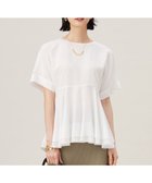 【自由区/JIYU-KU】の【洗える】ソフトリネンペプラム ブラウス 人気、トレンドファッション・服の通販 founy(ファニー) ファッション Fashion レディースファッション Fashion for Women トップス・カットソー Cut & Sew Tops シャツ・ブラウス・オフィスカジュアル Elegant Blouses & Button-Ups イレギュラー Irregular Design シアー Sheer, See-Through シンプル Simple, Minimal トレンド Trend, Trending Now ドレープ Drape, Draping Fabric フレア Flare, Flared ペプラム Peplum, Flared Hem ボトム Bottoms, Lower Wear ワイド Wide, Wide Fit エレガント 上品 Elegant 夏 Summer 春 Spring S/S・春夏 SS, Spring/Summer, Warm Season 洗える Machine Washable thumbnail オフ|ID: prp329100004668538 ipo3291000000033758709