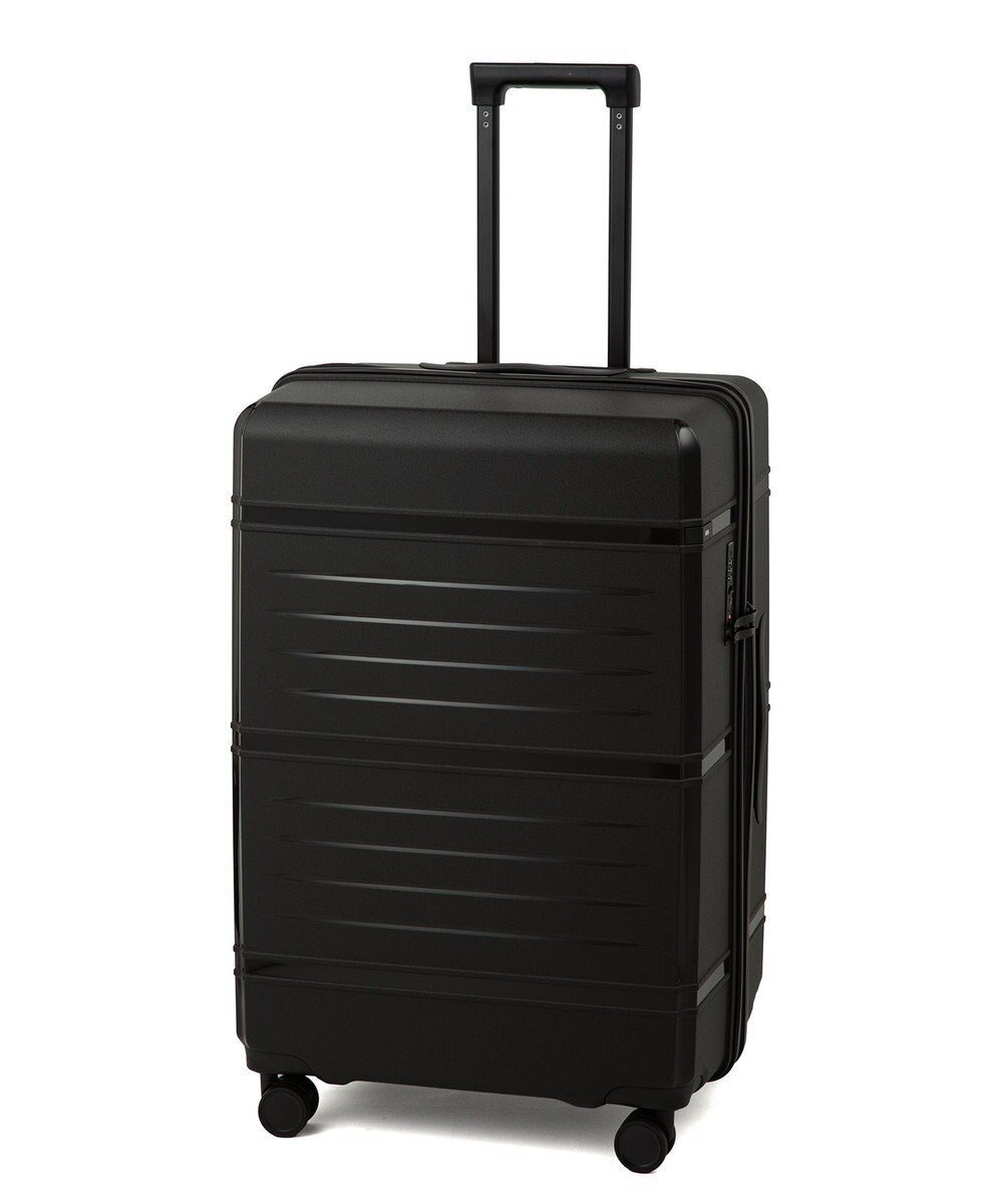 【エースバッグズアンドラゲッジ/ACE BAGS & LUGGAGE】のace.エース タクティシティ スーツケース 97L 7~10泊 4.6kg 大容量 TSダイヤルファスナーロック 双輪キャスター 静音キャスター 05693 インテリア・キッズ・メンズ・レディースファッション・服の通販 founy(ファニー) 　ファッション　Fashion　レディースファッション　Fashion for Women　スーツ　Business Suits & Workwear　シンプル　Simple, Minimal　スマート　Smart, Elegant　ベーシック　Basic, Essential　ポケット　Pocket, Pocket Detail　リュック　Backpack, Rucksack　再入荷　Restock / Back in Stock　旅行　Travel　スーツケース キャリーケース　Suitcase / Carry Case　ブラック|ID: prp329100004668539 ipo3291000000033758711