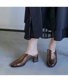 【モード エ ジャコモ/MODE ET JACOMO】のD ICI アシンメトリーチャンキーヒールミュール 人気、トレンドファッション・服の通販 founy(ファニー) ファッション Fashion レディースファッション Fashion for Women アシンメトリー Asymmetrical Style 春 Spring 軽量 Lightweight, Ultra Light サンダル Sandals, Summer Shoes シンプル Simple, Minimal フォルム Silhouette, Form フォーマル Formal, Dressy ブロック Block, Solid Block Pattern S/S・春夏 SS, Spring/Summer, Warm Season 日本製 Made In Japan 夏 Summer エレガント 上品 Elegant ビジネス 仕事 通勤 Business / Work / Commuting thumbnail ブロンズ|ID: prp329100004668542 ipo3291000000033758726