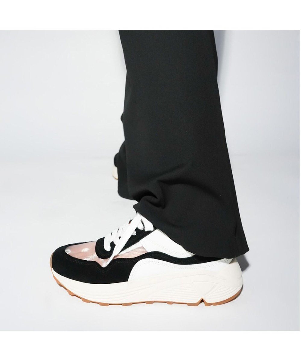 【モード エ ジャコモ/MODE ET JACOMO】のcarino シースルー厚底スニーカー インテリア・キッズ・メンズ・レディースファッション・服の通販 founy(ファニー) ファッション Fashion レディースファッション Fashion for Women クール Cool, Chic コンビ Combo, Combination Style シアー Sheer, See-Through シンプル Simple, Minimal スタイリッシュ Stylish, Fashionable スニーカー Sneakers, Trainers フェミニン Feminine, Girly エレガント 上品 Elegant 厚底 Platform Shoes 夏 Summer 軽量 Lightweight, Ultra Light ブラックコンビ|ID: prp329100004668547 ipo3291000000033758752