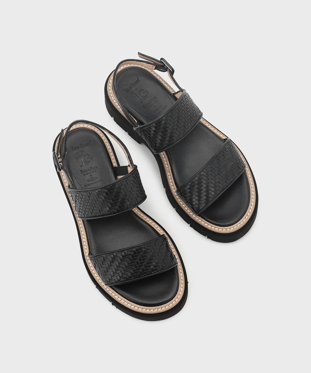 【グレース コンチネンタル/GRACE CONTINENTAL】のLUCA GROSSIメッシュサンダル インテリア・キッズ・メンズ・レディースファッション・服の通販 founy(ファニー) 　ファッション　Fashion　レディースファッション　Fashion for Women　イタリア　Italy　サンダル　Sandals, Summer Shoes　フィット　Fit, Slim Fit　メッシュ　Mesh, Net Fabric　リゾート　Resort, Vacation Style　エレガント 上品　Elegant　今夏　This Summer　夏　Summer　春　Spring　S/S・春夏　SS, Spring/Summer, Warm Season　ブラック|ID: prp329100004668553 ipo3291000000034244405