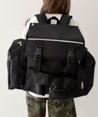 【ウィゴー/WEGO】のBIGポケット拡張バックパック 柄4|ID: prp329100004668566 ipo3291000000034295927