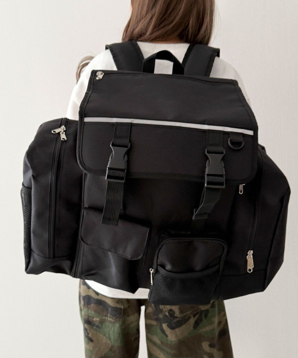 【ウィゴー/WEGO】のBIGポケット拡張バックパック インテリア・キッズ・メンズ・レディースファッション・服の通販 founy(ファニー) 　ファッション　Fashion　レディースファッション　Fashion for Women　バッグ　Bags　キーホルダー　Keychain, Key Holder　ショルダー　Shoulder, Shoulder Strap　スマホ　Smartphone, Mobile Device　チャーム　Charm, Pendant　フラップ　Flap, Flap Pocket　ポケット　Pocket, Pocket Detail　メッシュ　Mesh, Net Fabric　リュック　Backpack, Rucksack　ビジネス 仕事 通勤　Business / Work / Commuting　柄4|ID: prp329100004668566 ipo3291000000034295927