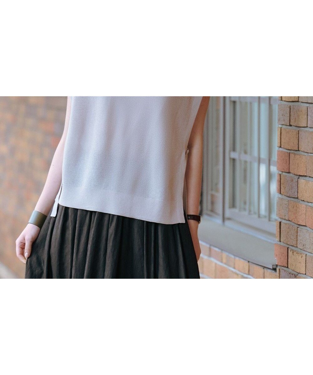 【ジェイ プレス/J.PRESS】の【洗える】Vis/Peスパーク クルーネック ニット ベスト インテリア・キッズ・メンズ・レディースファッション・服の通販 founy(ファニー) ファッション Fashion レディースファッション Fashion for Women アウター Coat / Outerwear Collection トップス・カットソー Cut & Sew Tops ニット Knit Tops & Sweaters ベスト&ジレ / 重ね着スタイル Vests & Gilets ドレープ Drape, Draping Fabric ベスト Vest, Waistcoat 夏 Summer 春 Spring S/S・春夏 SS, Spring/Summer, Warm Season 洗える Machine Washable 畦 Ribbed Knit ベージュ系|ID: prp329100004668589 ipo3291000000034296011
