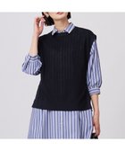 【ジェイ プレス/J.PRESS】の【洗える】Vis/Peスパーク クルーネック ニット ベスト ネイビー系|ID: prp329100004668589 ipo3291000000034296013
