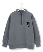 【ジェイプレスヨークストリート/J.PRESS YORK STREET】の【UNISEX】ハーフZIPスタンドネック トレーナー ネイビー系|ID: prp329100004668617 ipo3291000000033759014
