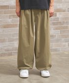 【ジェイプレスヨークストリート/J.PRESS YORK STREET】の【UNISEX】ナイロンタスランドライストレッチワッシャー イージーパンツ カーキ系|ID: prp329100004668620 ipo3291000000033759024