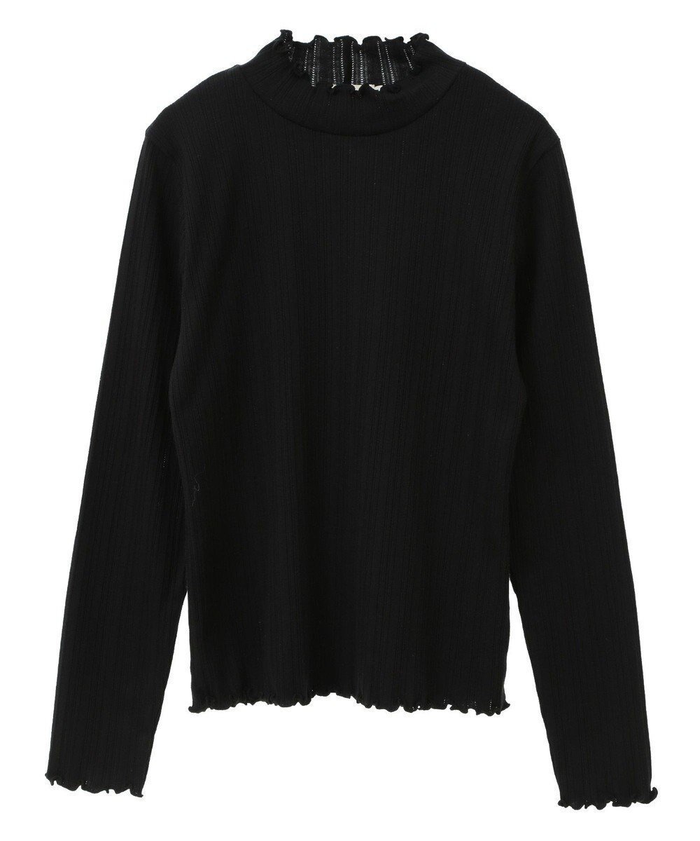 【アースミュージックアンドエコロジー/earth music&ecology】のランダムチェーンリブハイネックプルオーバー インテリア・キッズ・メンズ・レディースファッション・服の通販 founy(ファニー) 　ファッション　Fashion　レディースファッション　Fashion for Women　トップス・カットソー　Cut & Sew Tops　シャツ・ブラウス・オフィスカジュアル　Elegant Blouses & Button-Ups　ロングTシャツ・Tシャツ　Longline T-Shirts & Tees　カジュアルプルオーバー・ニットトップス　Pullovers & Knit Tops / Casual Pullovers　カットソー・ベーシックTシャツ　Cut-and-Sewn Tops / Stretch Tees & Basics　カットソー　Cut and Sewn Top　ジャケット　Jacket, Outerwear　ハイネック　High Neck, Mock Neck　フィット　Fit, Slim Fit　ボトム　Bottoms, Lower Wear　ポケット　Pocket, Pocket Detail　夏　Summer　春　Spring　S/S・春夏　SS, Spring/Summer, Warm Season　Black|ID: prp329100004668631 ipo3291000000033759069