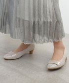 【リーガル フットコミュニティ/REGAL FOOT COMMUNITY】の【ビューフィット】A14Y ラウンドトウデザインパンプス パンプス ライトベージュパール|ID: prp329100004668656 ipo3291000000033759163