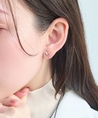 【フィービィー/phoebe】の【痛くないシリーズ】ハートリーフライトフィットイヤリング シルバー シルバー|ID: prp329100004668664 ipo3291000000033759180