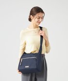 【ラ バガジェリー/LA BAGAGERIE】のメタルバックル ボックスショルダー Sサイズ ネイビー|ID: prp329100004668670 ipo3291000000033759197