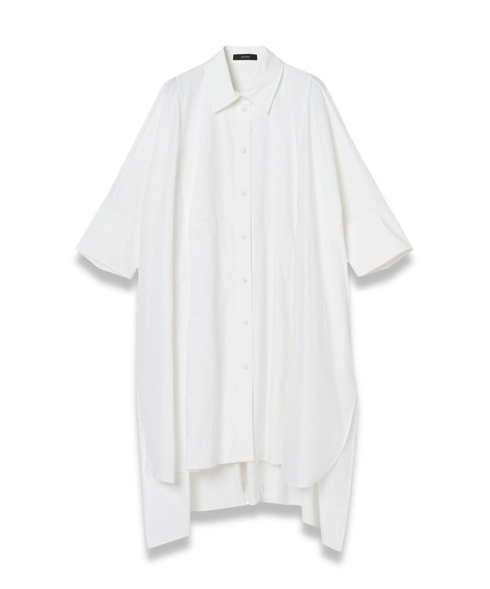 【ジョゼフ/JOSEPH】の【洗える】ポプリン シャツドレス インテリア・キッズ・メンズ・レディースファッション・服の通販 founy(ファニー) https://founy.com/ ファッション Fashion レディースファッション Fashion for Women ワンピース Dresses フォーマル・パーティードレス・結婚式用ドレス Elegant & Casual Dresses ドレス Dress, One-Piece 夏 Summer 春 Spring S/S・春夏 SS, Spring/Summer, Warm Season 洗える Machine Washable |ID: prp329100004668704 ipo3291000000033759322