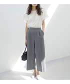 【組曲/KUMIKYOKU】の【WEB限定・接触冷感・UVカット・吸水速乾】ジョーゼットジャージーワイド パンツ グレー系|ID: prp329100004668715 ipo3291000000034230828