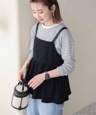 【アメリカンホリック/AMERICAN HOLIC】のジャガードティアードキャミ Black|ID: prp329100004668716 ipo3291000000033759364