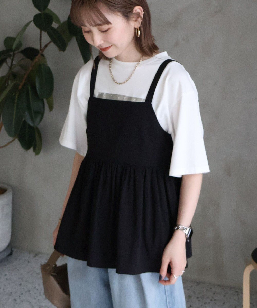 【アメリカンホリック/AMERICAN HOLIC】のティアードキャミ 人気、トレンドファッション・服の通販 founy(ファニー) 　ファッション　Fashion　レディースファッション　Fashion for Women　トップス・カットソー　Cut & Sew Tops　キャミソール&ノースリーブ　Camisoles & Sleeveless Tops　おすすめ　Recommended / Our Picks　アンダー　Underwear Essentials　キャミソール　Camisole, Spaghetti Strap Top　フィット　Fit, Slim Fit　フェミニン　Feminine, Girly　ボトム　Bottoms, Lower Wear　夏　Summer　春　Spring　S/S・春夏　SS, Spring/Summer, Warm Season　 other-1|ID: prp329100004668717 ipo3291000000033759365