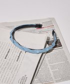 【アメリカンホリック/AMERICAN HOLIC】のデニムツイストカチューシャ 人気、トレンドファッション・服の通販 founy(ファニー) ファッション Fashion レディースファッション Fashion for Women シュシュ&ヘアアクセ/ヘアアレンジ Scrunchies & Hair Accessories おすすめ Recommended / Our Picks アクセサリー Fashion Accessories インディゴ Indigo Denim ツイスト Tweed, Tweed Fabric デニム Denim, Jeans Material thumbnail Light Indigo|ID: prp329100004668718 ipo3291000000033759370