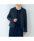 【イェッカ ヴェッカ/YECCA VECCA】のツイードジャケット Navy|ID: prp329100004668720 ipo3291000000033759378