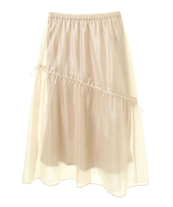 【グリーンパークス/Green Parks】のシアーシャイニードロストティアードスカート インテリア・キッズ・メンズ・レディースファッション・服の通販 founy(ファニー) https://founy.com/ ファッション Fashion レディースファッション Fashion for Women スカート Skirts ティアードスカート Tiered Skirts シンプル Simple, Minimal ポケット Pocket, Pocket Detail ロング Long, Long-Length 夏 Summer 春 Spring S/S・春夏 SS, Spring/Summer, Warm Season |ID: prp329100004668727 ipo3291000000033759398