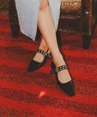 【スティーブマデン/STEVE MADDEN】のBELIEVER スクエアスリングバックフラットパンプス 人気、トレンドファッション・服の通販 founy(ファニー) ファッション Fashion レディースファッション Fashion for Women バッグ Bags シューズ Shoes, Footwear フォルム Silhouette, Form 厚底 Platform Shoes thumbnail ブラック|ID: prp329100004668730 ipo3291000000033759411
