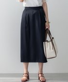 【組曲/KUMIKYOKU】のグロッシーツイルタイト スカート ネイビー系|ID: prp329100004668735 ipo3291000000033759424