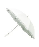 【ムーンバット/MOONBAT】の【一級遮光/晴雨兼用】LANVIN en Bleu (ランバン オン ブルー) 長傘 日傘 シャイニーフリル 遮光 遮熱 UV 人気、トレンドファッション・服の通販 founy(ファニー) ファッション Fashion レディースファッション Fashion for Women レイングッズ・傘・晴雨兼用傘 Umbrellas & Rain Gear エレガント 上品 Elegant 傘 Umbrella, Parasol シャイニー Shiny, Glossy Finish チャーム Charm, Pendant フリル Frill, Ruffle 日傘 Parasol, UV Umbrella 無地 Plain, Solid Color thumbnail キャメル|ID: prp329100004668749 ipo3291000000033759484