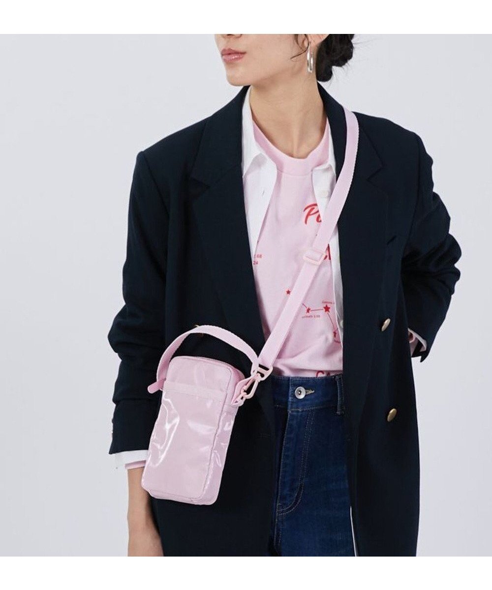 【レスポートサック/LeSportsac】のMINI PHONE CROSSBODY/アイシーピンクシャイン インテリア・キッズ・メンズ・レディースファッション・服の通販 founy(ファニー) 　ファッション　Fashion　レディースファッション　Fashion for Women　コレクション　Collection, Seasonal Line　コンパクト　Compact, Small Size　軽量　Lightweight, Ultra Light　ショルダー　Shoulder, Shoulder Strap　スタイリッシュ　Stylish, Fashionable　人気　Popular, Best Seller　プリント　Print, Printed Pattern　ポケット　Pocket, Pocket Detail　ポシェット　Pochette, Mini Bag　ポーチ　Pouch, Small Case　おすすめ　Recommended / Our Picks　スマホケース　Smartphone Case　アイシーピンクシャイン|ID: prp329100004668772 ipo3291000000033759545
