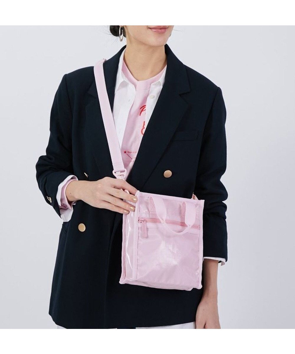 【レスポートサック/LeSportsac】のMINI N/S TOTE/アイシーピンクシャイン インテリア・キッズ・メンズ・レディースファッション・服の通販 founy(ファニー) 　ファッション　Fashion　レディースファッション　Fashion for Women　バッグ　Bags　アウトドア　Outdoor Clothing　コレクション　Collection, Seasonal Line　軽量　Lightweight, Ultra Light　ショルダー　Shoulder, Shoulder Strap　スクエア　Square, Square Shape　スマート　Smart, Elegant　財布　Wallet, Purse　プリント　Print, Printed Pattern　ポケット　Pocket, Pocket Detail　ポーチ　Pouch, Small Case　おすすめ　Recommended / Our Picks　旅行　Travel　アイシーピンクシャイン|ID: prp329100004668773 ipo3291000000033759547