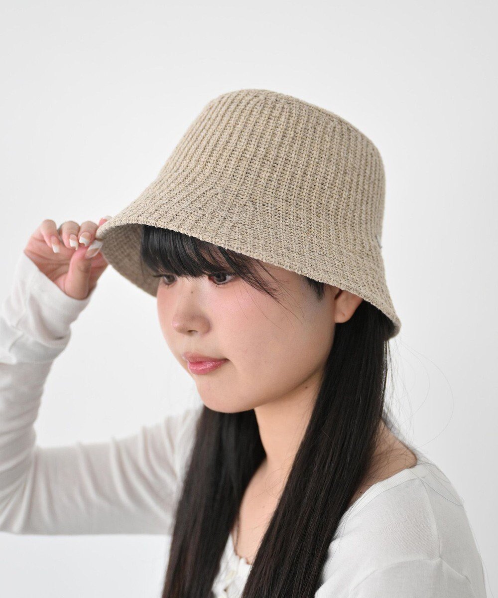 【アトレナ/ATRENA】の【日本製】ニットバケット インテリア・キッズ・メンズ・レディースファッション・服の通販 founy(ファニー) ファッション Fashion レディースファッション Fashion for Women トップス・カットソー Cut & Sew Tops ニット Knit Tops & Sweaters キャップ&ハット Hats & Caps 夏 Summer 帽子 Hat, Headwear 日本製 Made In Japan 春 Spring S/S・春夏 SS, Spring/Summer, Warm Season ベージュ|ID: prp329100004668795 ipo3291000000033759604
