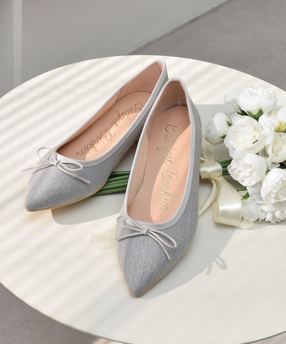 【ブリジット バーキン/Bridget Birkin】の【Bridget Birkin】ポインテッドリボンバレエシューズ インテリア・キッズ・メンズ・レディースファッション・服の通販 founy(ファニー) ファッション Fashion レディースファッション Fashion for Women インソール Shoe Insole シューズ Shoes, Footwear デニム Denim, Jeans Material バレエ Ballet, Ballet Style ライニング Inner Lining, Inner Fabric, Lined リラックス Relax, Relaxed Fit シルバー雑材|ID: prp329100004668802 ipo3291000000033759626