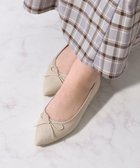 【ブリジット バーキン/Bridget Birkin】の【Bridget Birkin】ポインテッドリボンバレエシューズ 人気、トレンドファッション・服の通販 founy(ファニー) ファッション Fashion レディースファッション Fashion for Women インソール Shoe Insole シューズ Shoes, Footwear デニム Denim, Jeans Material バレエ Ballet, Ballet Style ライニング Inner Lining, Inner Fabric, Lined リラックス Relax, Relaxed Fit thumbnail ゴールド雑材|ID: prp329100004668802 ipo3291000000033759628