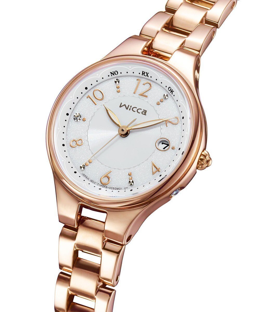 【シチズン/CITIZEN】の【電池交換不要のソーラーテック電波時計】かわいいくて視認性の良いピンクゴールドウオッチ インテリア・キッズ・メンズ・レディースファッション・服の通販 founy(ファニー) ファッション Fashion レディースファッション Fashion for Women 腕時計 Wristwatch 時計 Watch, Wristwatch 人気 Popular, Best Seller モチーフ Motif, Design Theme おすすめ Recommended / Our Picks ピンクゴールド|ID: prp329100004668824 ipo3291000000033759690