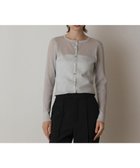 【グレース コンチネンタル/GRACE CONTINENTAL】のラメリブシアーニットカーディガン 人気、トレンドファッション・服の通販 founy(ファニー) ファッション Fashion レディースファッション Fashion for Women トップス・カットソー Cut & Sew Tops ニット Knit Tops & Sweaters カーディガン・羽織り Layered Style Cardigans おすすめ Recommended / Our Picks カーディガン Cardigan, Knitwear シアー Sheer, See-Through シンプル Simple, Minimal セーター Sweater, Knitwear ドレス Dress, One-Piece エレガント 上品 Elegant 夏 Summer 春 Spring S/S・春夏 SS, Spring/Summer, Warm Season thumbnail ホワイト|ID: prp329100004668826 ipo3291000000033759696