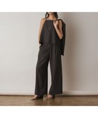 【グレース コンチネンタル/GRACE CONTINENTAL】のキャミ付レイヤードパンツ チャコール|ID: prp329100004668834 ipo3291000000033759725