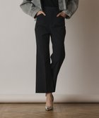 【グレース コンチネンタル/GRACE CONTINENTAL】のストレッチフレアパンツ ブラック|ID: prp329100004668835 ipo3291000000033759729