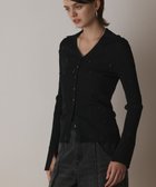 【グレース コンチネンタル/GRACE CONTINENTAL】のビジューリブニットトップ 人気、トレンドファッション・服の通販 founy(ファニー) ファッション Fashion レディースファッション Fashion for Women トップス・カットソー Cut & Sew Tops ニット Knit Tops & Sweaters おすすめ Recommended / Our Picks セーター Sweater, Knitwear バランス Balance, Style Balance ビジュー Bijou, Jewel-like Accent フィット Fit, Slim Fit フロント Front, Front Design エレガント 上品 Elegant 夏 Summer 春 Spring S/S・春夏 SS, Spring/Summer, Warm Season thumbnail ブラック|ID: prp329100004668839 ipo3291000000033759741