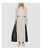 【ジョゼフ/JOSEPH】の【洗える】バイカラー Aラインスカート Quail/Black|ID: prp329100004668844 ipo3291000000033759758